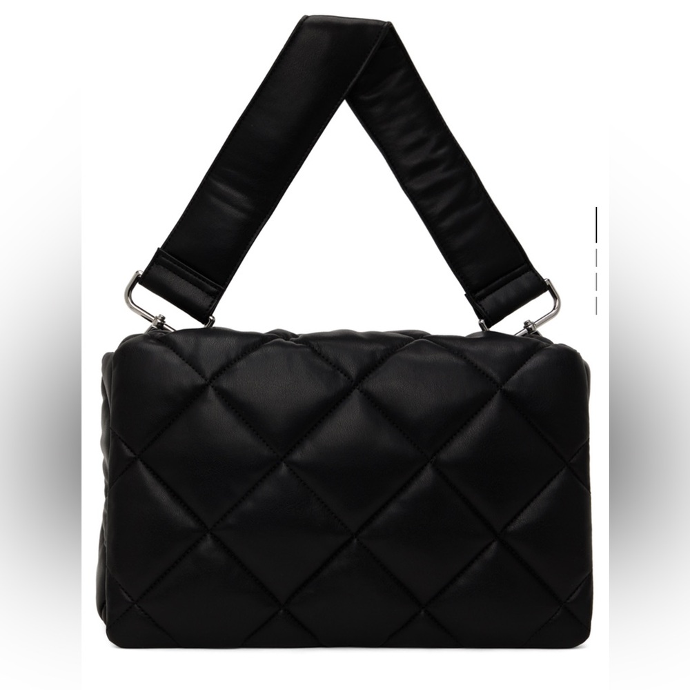 Stand Studio Black Mini Wanda II Quilted Bag